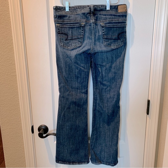 AMERICAN EAGLE | Women’s Bootcut Stretch Denim Blue Jeans | Size 6 - Picture 5 of 13